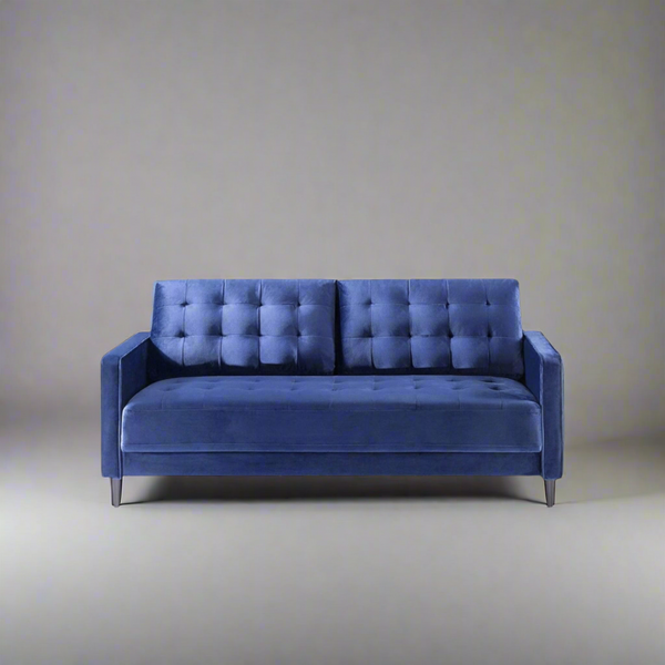 KATIE BLUE VELVET 2 SEATER