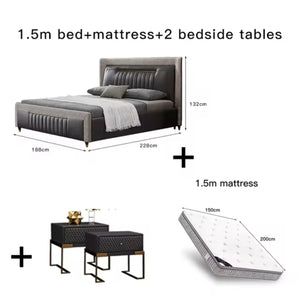 NEO BED-FRAME MATTRESS AND BEDSIDES SET