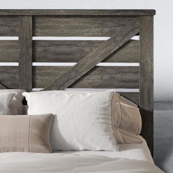 FARMHOUSE RUSTIC BED-FRAME