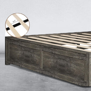 FARMHOUSE RUSTIC BED-FRAME