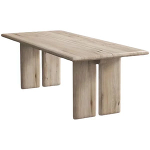 8 seater dining table Scandinavian Wabi-sabi Style