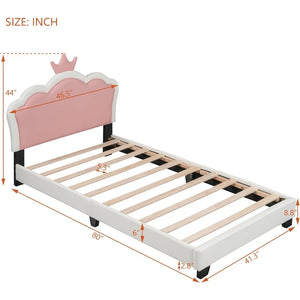 Belle Twin Size Princess Bed Frame